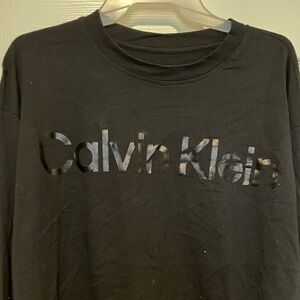 3/$45 Calvin Klein Woman’s Black Long Sleeve Performance Tee Size Large
